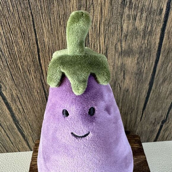 Jellycat Eggplant NEW Amuseables FAST SHIP Vegetables - Picture 2 of 6